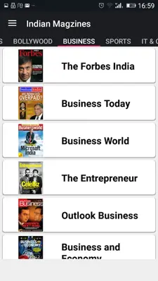 Top Magazines India android App screenshot 3